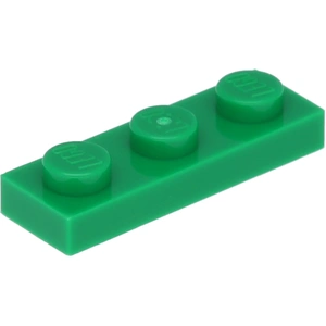 Lego® 1x3 plaque 3623 - 10 pièces vertVendu parkaufland