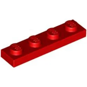 Lego® 1x4 plaque 3710 - 1 pièce rougeVendu parkaufland