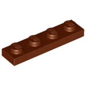 Lego® 1x4 plaque 3710 - 1 pièce rouge-brunVendu parkaufland