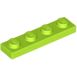 Lego® 1x4 plaque 3710 - 1 pièce Lime