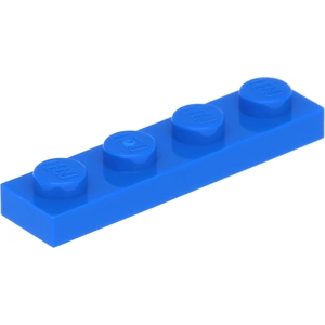 Lego® 1x4 plaque 3710 - 50 pièces bleuVendu parkaufland