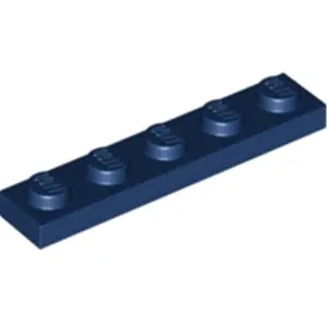 Lego® 1x5 plaque 78329 - 10 pièces bleu foncé pas cher