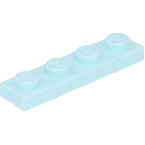 Lego® 1x4 plaque 3710 - 50 pièces Aqua clair