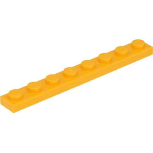 Lego® 1x8 board 3460 - 1 pièce Light light orange