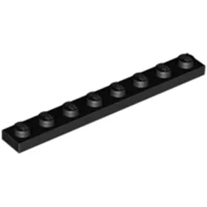 Lego® 1x8 plaque 3460 - 100 pièces noirVendu parkaufland