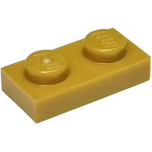 Lego® 100x 1x2 plaques 3023 - Plaque or perle - Or perleVendu parkaufland
