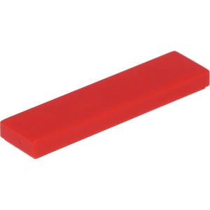 Lego® 50 pièces 2431 carreaux Tiles 1x4 Part Basic Panel 50 Rouge pas cher