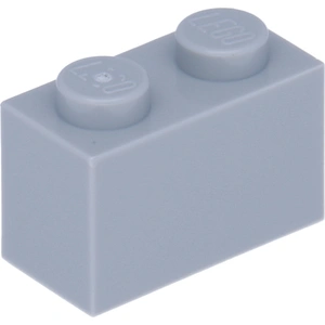 Lego® 100 pièces 3004 Brick 1x2 Part Basic Bricks 100 Gris clair pas cher