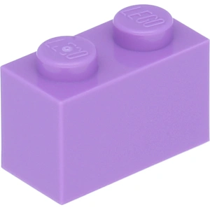 Lego® 10 pièces 3004 Brick 1x2 Part Basic bricks 10 Middle Lavendel pas cher