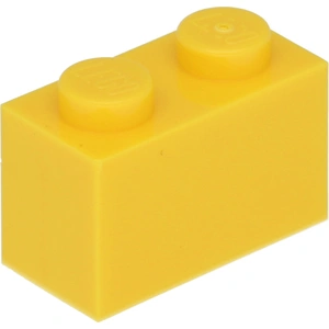 Lego® 100 pièces 3004 Brick 1x2 Part Basic Bricks 100 Jaune