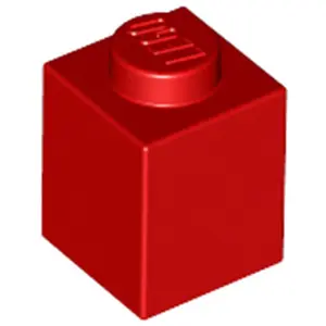 Lego® 1 pièce 3005 brique 1x1 partie briques de base 1 rougeVendu parkaufland