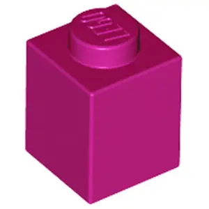 Lego® 1 pièce 3005 Brick 1x1 Part Basic Bricks 1 MagentaVendu parkaufland