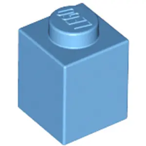 Lego® 1 pièce 3005 Brick 1x1 Part Basic Bricks 1 Middle BlueVendu parkaufland