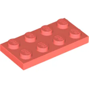 Lego® 10 pièces 3020 Plaques 2x4 Part Basic 10 Coral