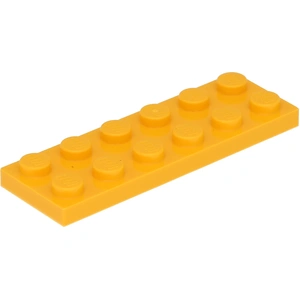 Lego® 2x6 planche 3795 - 1 pièce Lumière orange clairVendu parkaufland