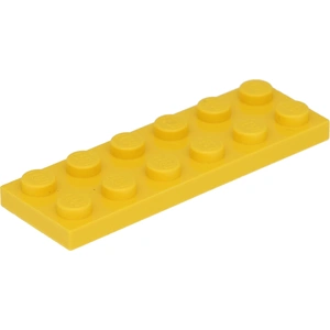 Lego® 2x6 plaque 3795 - 1 pièce jaune