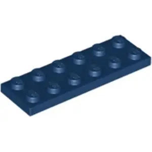 Lego® 2x6 plaque 3795 - 10 pièces bleu foncéVendu parkaufland