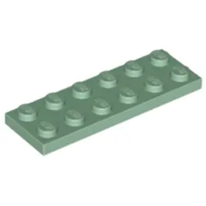 Lego® 2x6 plaque 3795 - 10 pièces vert sableVendu parkaufland