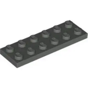Lego® 2x6 plaque 3795 - 10 pièces gris foncéVendu parkaufland