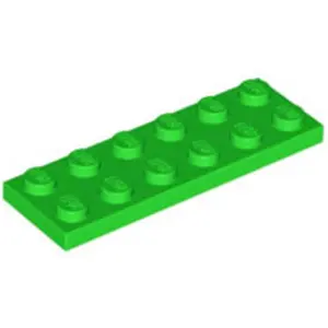 Lego® 2x6 plaque 3795 - 10 pièces vert clairVendu parkaufland