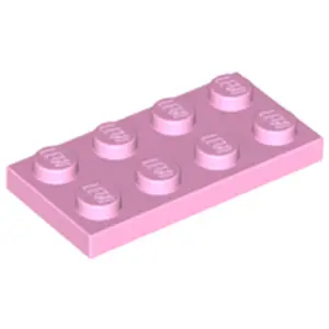 Lego® 250 pièces 3020 Plaques 2x4 Part Basic 250 rose clairVendu parkaufland