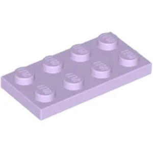 Lego® 250 pièces 3020 Plaques 2x4 Part Basic 250 Lavande