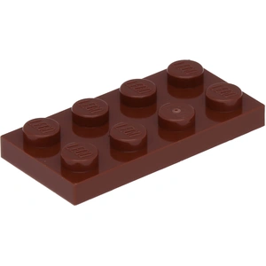 Lego® 1 pièce 3020 Plaques 2x4 Part Basic 1 rouge-brun