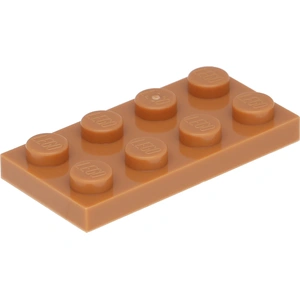 Lego® 1 pièce 3020 Plaques 2x4 Part Basic 1 Nougat moyen