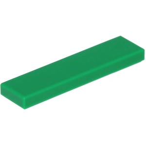 Lego® 50 pièces 2431 Carreaux Tiles 1x4 Part Basic Panel 50 Vert pas cher