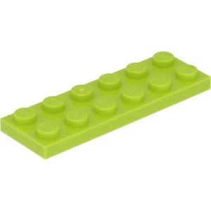 Lego® 2x6 planche 3795 - 250 pièces Lime pas cher