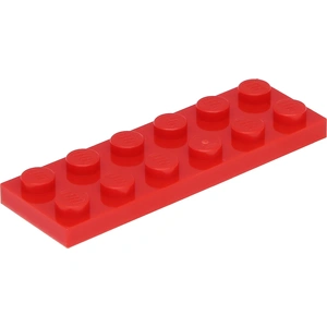 Lego® 2x6 plaque 3795 - 1 pièce rouge
