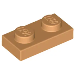 Lego® 1x 1x2 Plaques 3023 - Plaque Nougat Moyen - Medium Nougat
