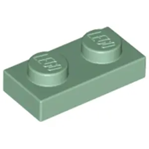 Lego® 1x 1x2 Plaques 3023 - Plaque Vert Sable - Sand GreenVendu parkaufland