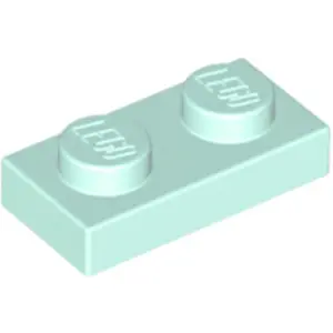 Lego® 1x 1x2 plaques 3023 - Plaque Light Aqua - Light Aqua