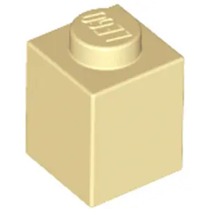 Lego® 1 pièce 3005 Brick 1x1 Part Basic Bricks 1 Beige