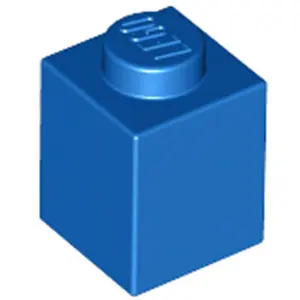 Lego® 1 pièce 3005 Brick 1x1 Part Basic Bricks 1 Blue