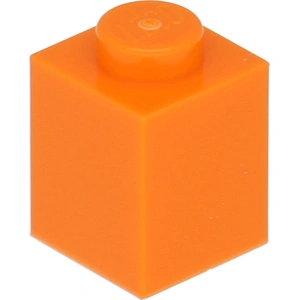 Lego® 10 pièces 3005 Brick 1x1 Part Basic Bricks 10 Orange pas cher