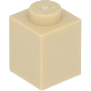 Lego® 100 pièces 3005 Brick 1x1 Part Basic Bricks 100 Beige