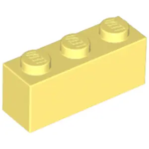Lego® 1 pièce 3622 Brick 1x3 Part Basic Bricks 1 Light Light Yellow