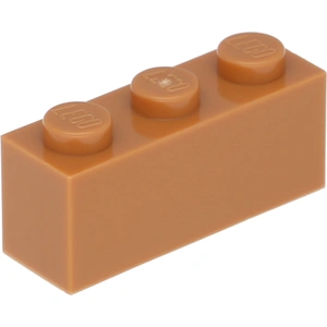 Lego® 1 pièce 3622 Brick 1x3 Part Basic Bricks 1 Middle Nougat pas cher