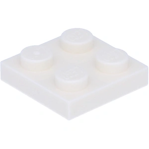 Lego® 2x2 panneaux 3022 - 1 pièce blanc pas cher