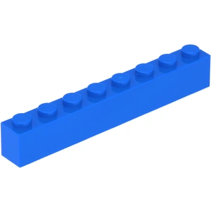 Lego® 10 pièces 3008 Brick 1x8 Part Basic Bricks 10 Blue
