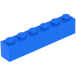Lego® 10 pièces 3009 Brick 1x6 Part Basic Bricks 10 Blue