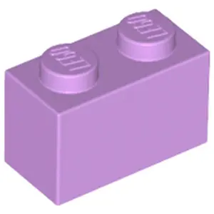 Lego® 1 pièce 3004 Brick 1x2 Part Basic Bricks 1 Middle Lavendel