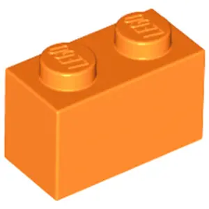 Lego® 1 pièce 3004 Brick 1x2 Part Basic Bricks 1 Orange