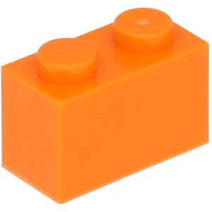 Lego® 250 pièces 3004 Brick 1x2 Part Basic Bricks 250 Orange pas cher