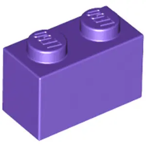 Lego® 1 pièce 3004 Brick 1x2 Part Basic Bricks 1 Dark LilaVendu parkaufland