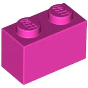 Lego® 1 pièce 3004 Brick 1x2 Part Basic Bricks 1 Dark PinkVendu parkaufland