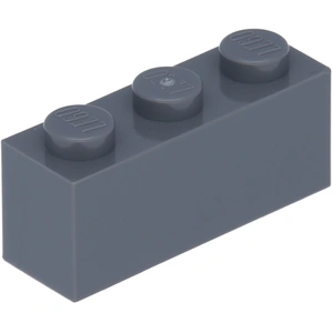 Lego® 1 pièce 3622 Brick 1x3 Part Basic Bricks 1 Dark Grey pas cher