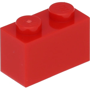 Lego® 50 pièces 3004 Brick 1x2 Part Basic Bricks 50 Red pas cher